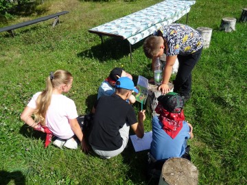 Zajęcia edukacyjne w ramach Wielkiego Dnia Pszczół - Plichtów 2022 r., 